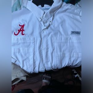 Alabama football Columbia pfg polo shirt. Nice and cool.